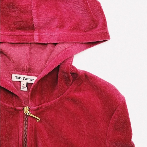 JUICY COUTURE VELOUR HOODIE - Picture 3 of 3